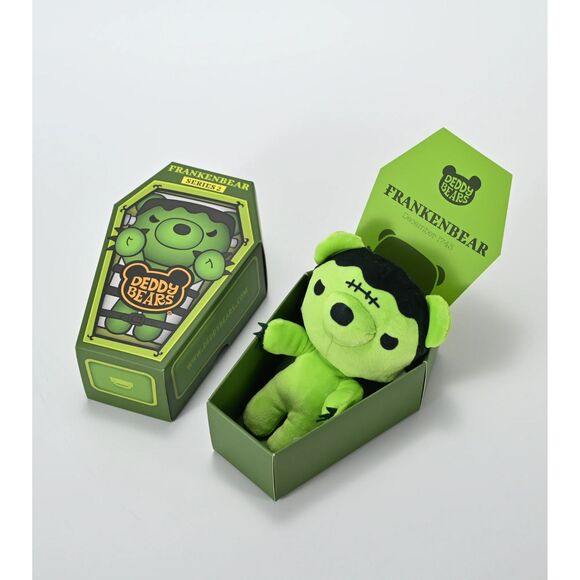 Deddy Bears Series 2 Frankenbear 7" Plush in Coffin Box Kreepy Cute - Picture 4 of 5